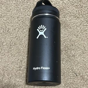Hydro Flask Wide Mouth Black 16oz tumbler